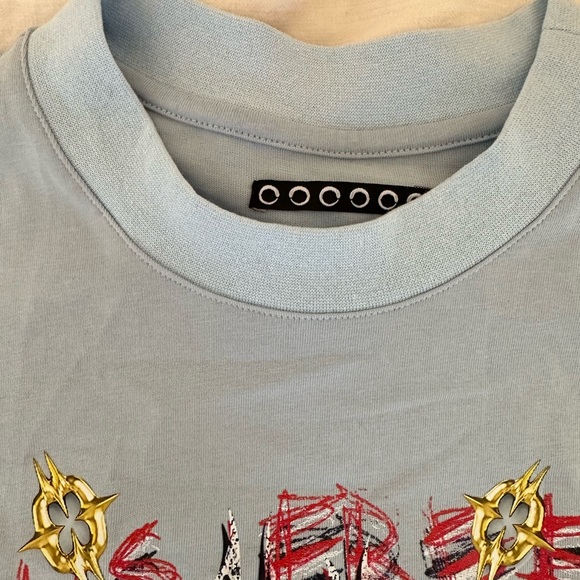 Custom KHIRY designed Juneteenth teeshirt baby blue large - Picture 3 of 8